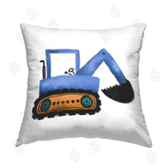 Elizabeth Medley | Blue Construction Excavator Vehicle