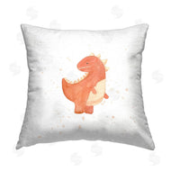 Lucille Price | Orange Dinosaur Nursery Kids