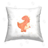 Lucille Price | Orange Dinosaur Nursery Kids