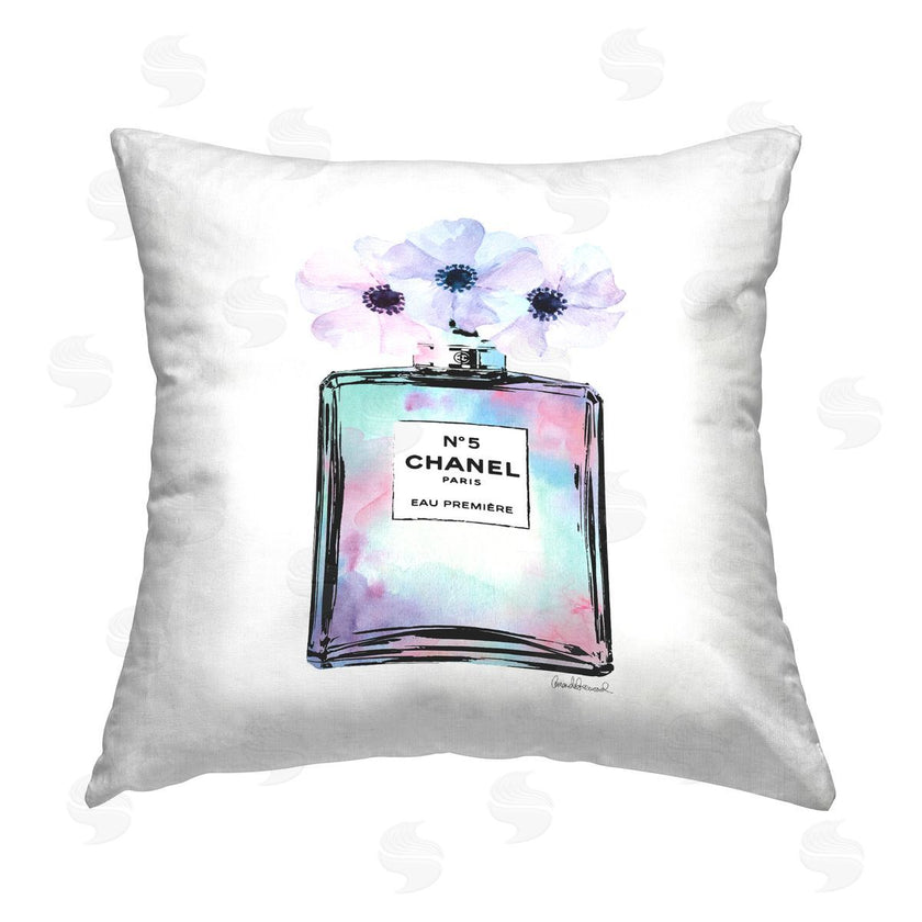 Amanda Greenwood | Pastel Perfume Bottle Floral Pastel