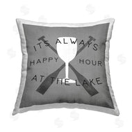 Stupell Studio | Happy Hour At Lake Wine Glass