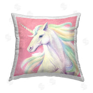 Ziwei Li | Pastel Unicorn Pink Fantasy Animal