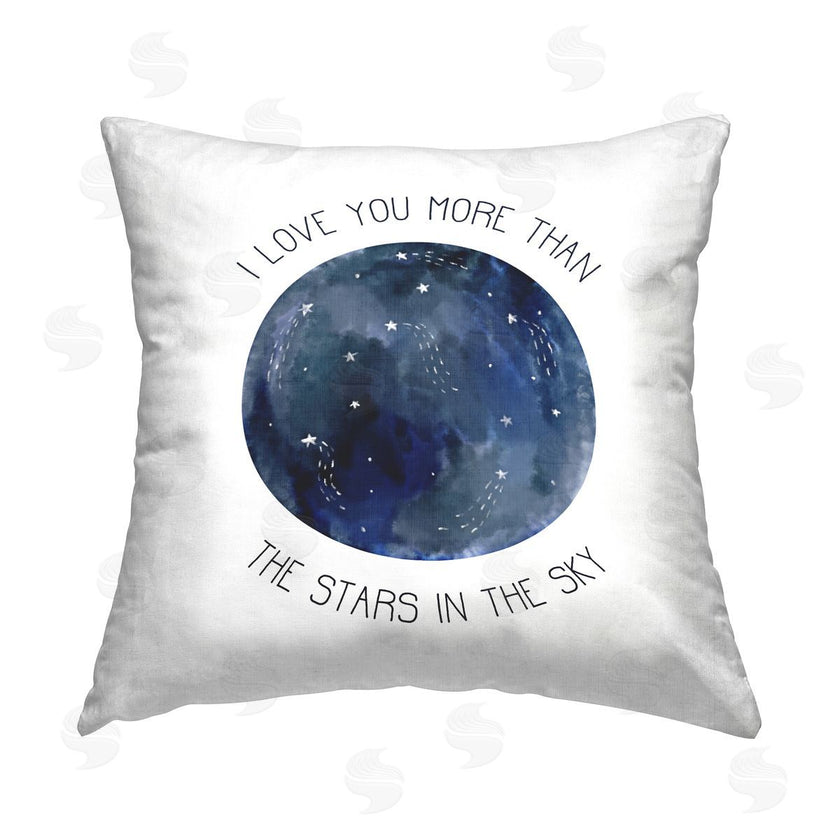 Stupell Studio | Love You More Than The Stars Phrase