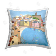 Carla Daly | Nautical Beach City Docked Boats