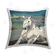 Jenny McGee | Galloping Horse Abstract Landscape