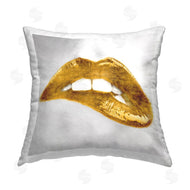 Sarah McGuire | Chic Golden Lipstick Glam Makeup