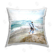 Ziwei Li | Surfer Beach Shore Sea Waves