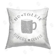 Stupell Studio | No Talkie Before Coffee Funny