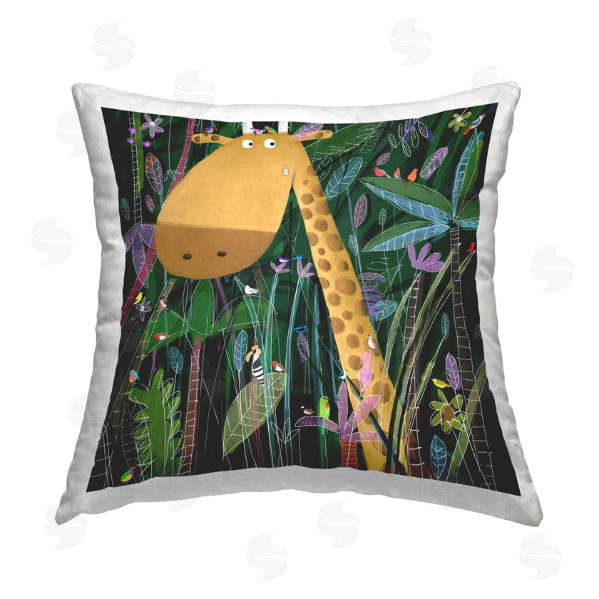 Carla Daly | Giraffe & Birds In Jungle Nature