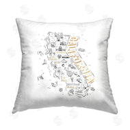 Ziwei Li | California State Landmarks Doodles