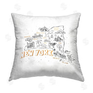 Ziwei Li | New York State Landmarks Doodle Map