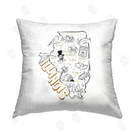 Ziwei Li | Illinois USA State Landmarks Map