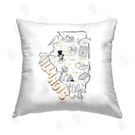 Ziwei Li | Illinois USA State Landmarks Map