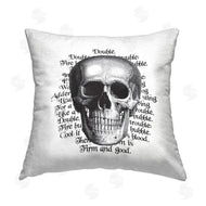 Lettered and Lined | Halloween Witch Spell Skull Phrase