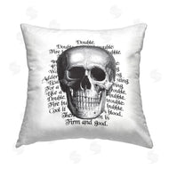 Lettered and Lined | Halloween Witch Spell Skull Phrase