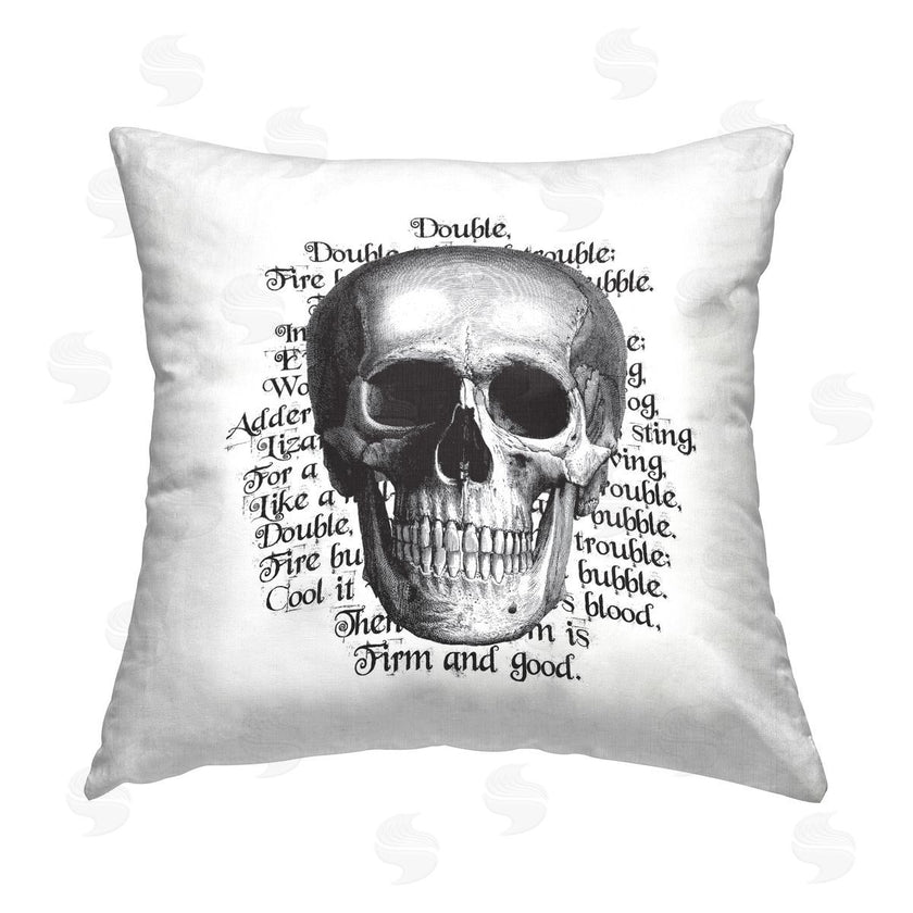 Lettered and Lined | Halloween Witch Spell Skull Phrase