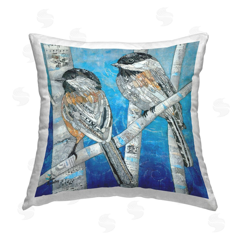 Lisa Morales | Two Birds Birch Trees