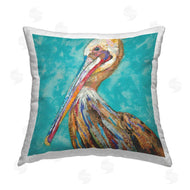 Lisa Morales | Pelican Bird Abstract Patterns