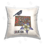 Valentina Harper | Colorado Columbine Flower Pattern
