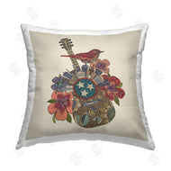 Valentina Harper | Musical City Guitar Floral Pattern