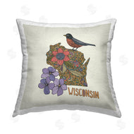Valentina Harper | Wisconsin Violets Floral Pattern