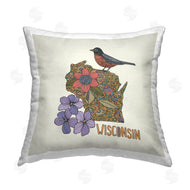 Valentina Harper | Wisconsin Violets Floral Pattern