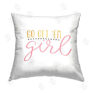 Alli Rogosich | Go Get 'Em Girl Motivational Phrase
