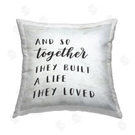 Lettered and Lined | Together They Built Romantic