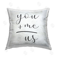 Lettered and Lined | You + Me = Us Romantic Equation