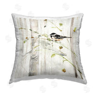 Sally Swatland | Rustic Bird Perched Grain Pattern