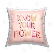Grace Popp | Know Your Power Pink Phrase