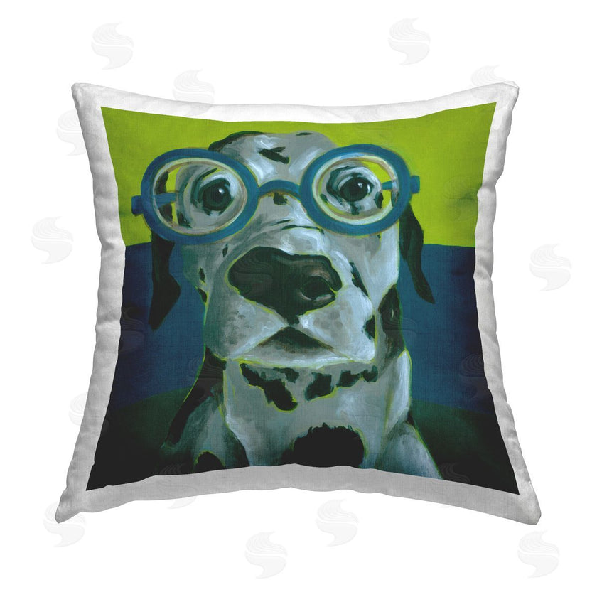 Jennifer Rutledge | Dalmatian Dog Wearing Glasses