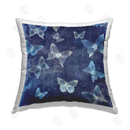 Tim O'Toole | Abstract Bold Blue Butterflies