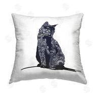 Emily Kalina | Fractal Pattern Black Cat