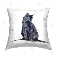 Emily Kalina | Fractal Pattern Black Cat