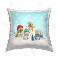 Lemon & Sugar | Winter Snowmen and Snowflakes