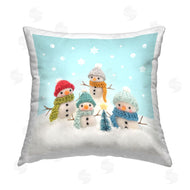 Lemon & Sugar | Winter Snowmen and Snowflakes