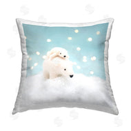 Lemon & Sugar | Snowy Polar Bear Family