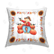 Emma Leach | Happy Scarecrow Pumpkin Harvest
