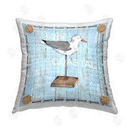 Emma Leach | Coastal Seagull Bird Rustic Border