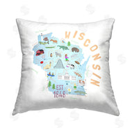 Carla Daly | Blue Wisconsin State Landmarks