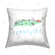 Carla Daly | Fun Tennessee Destinations Map