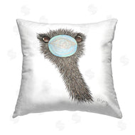 Ale Saiz Studio | Funny Ostrich with Bubble Gum