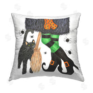 Ale Saiz Studio | Halloween Witch & Black Cat Festive