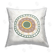 Ziwei Li | Circular Green Medallion Pattern