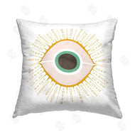 Ziwei Li | Evil Eye Green Patterned Symbol