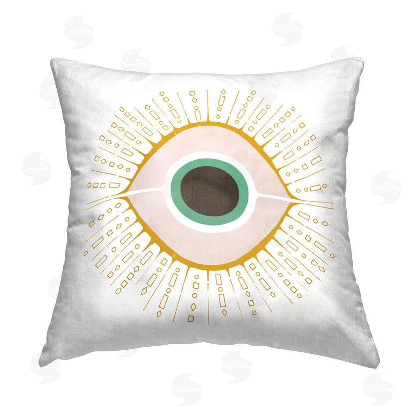Ziwei Li | Evil Eye Green Patterned Symbol