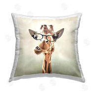 Karen Smith | Funny Giraffe Wearing Glasses