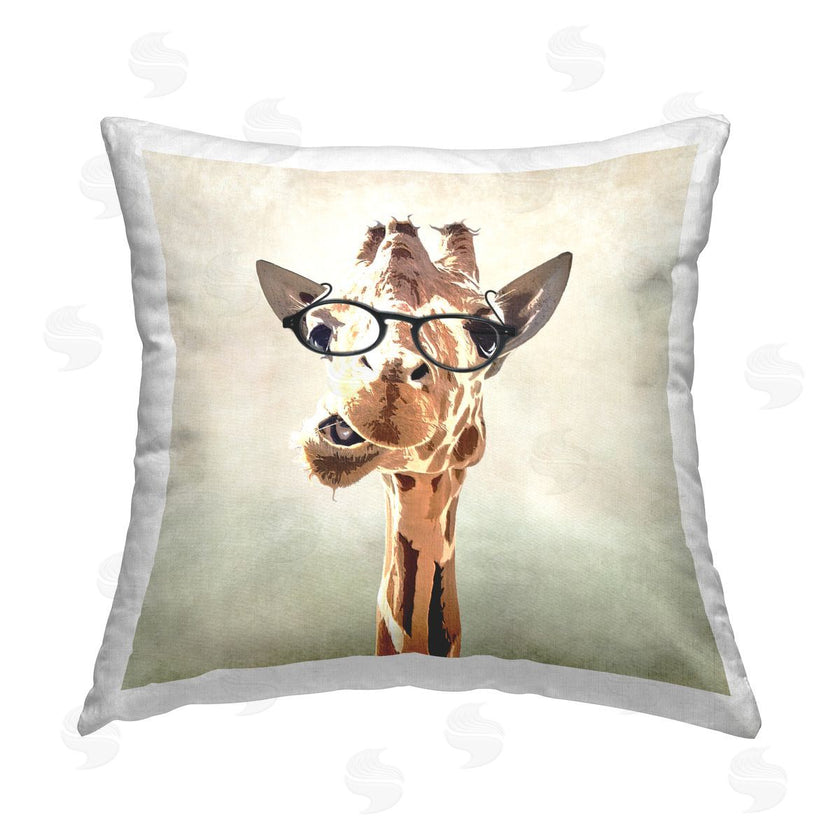 Karen Smith | Funny Giraffe Wearing Glasses