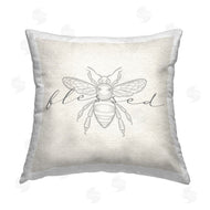 Stupell Studio | Blessed Bumble Bee Neutral Hue